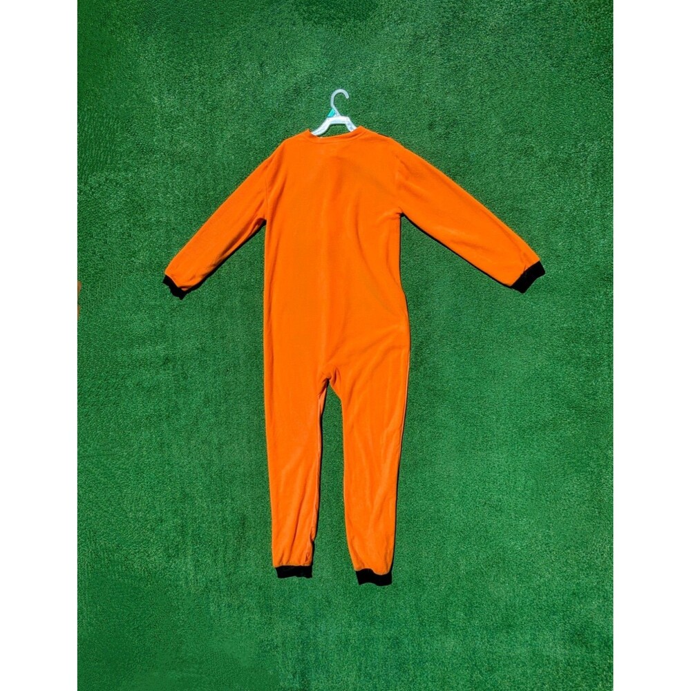 NASA Kids XL Sz 14/16 Orange Astronaut Uniform Buzz Alrin Zip-Up PJs Pajamas NWT - Picture 4 of 7